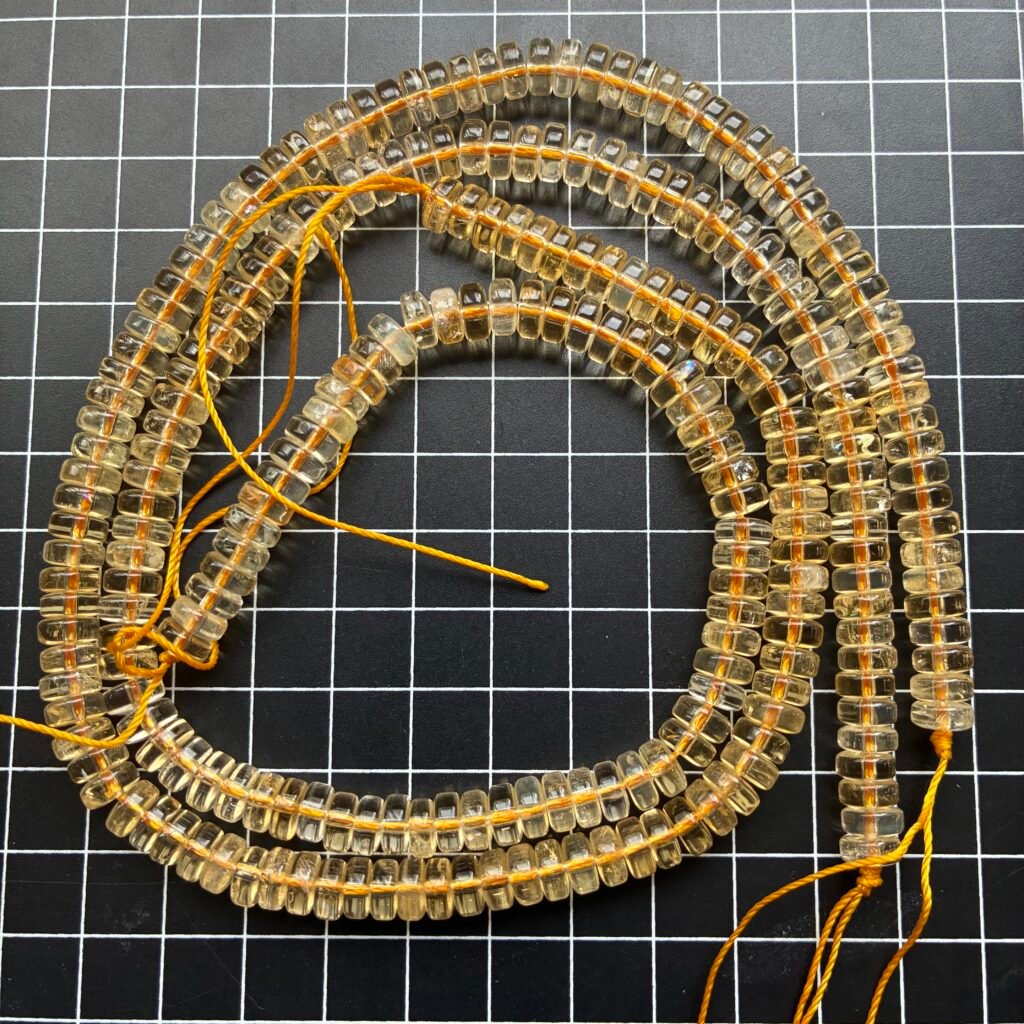Citrine, Smooth Bolt, 7*3mm