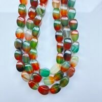 Agate Peacock, Barrel Shape, 12.5*8, 41 CM