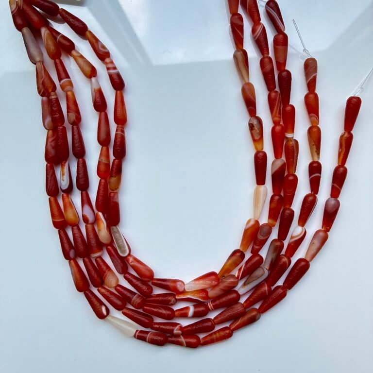 Agate Orange Sardonyx Matt Finish, 16*6, 35 Cm