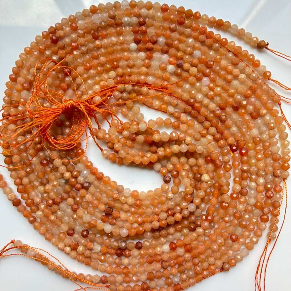 Sunstone 4 MM Faceted Round