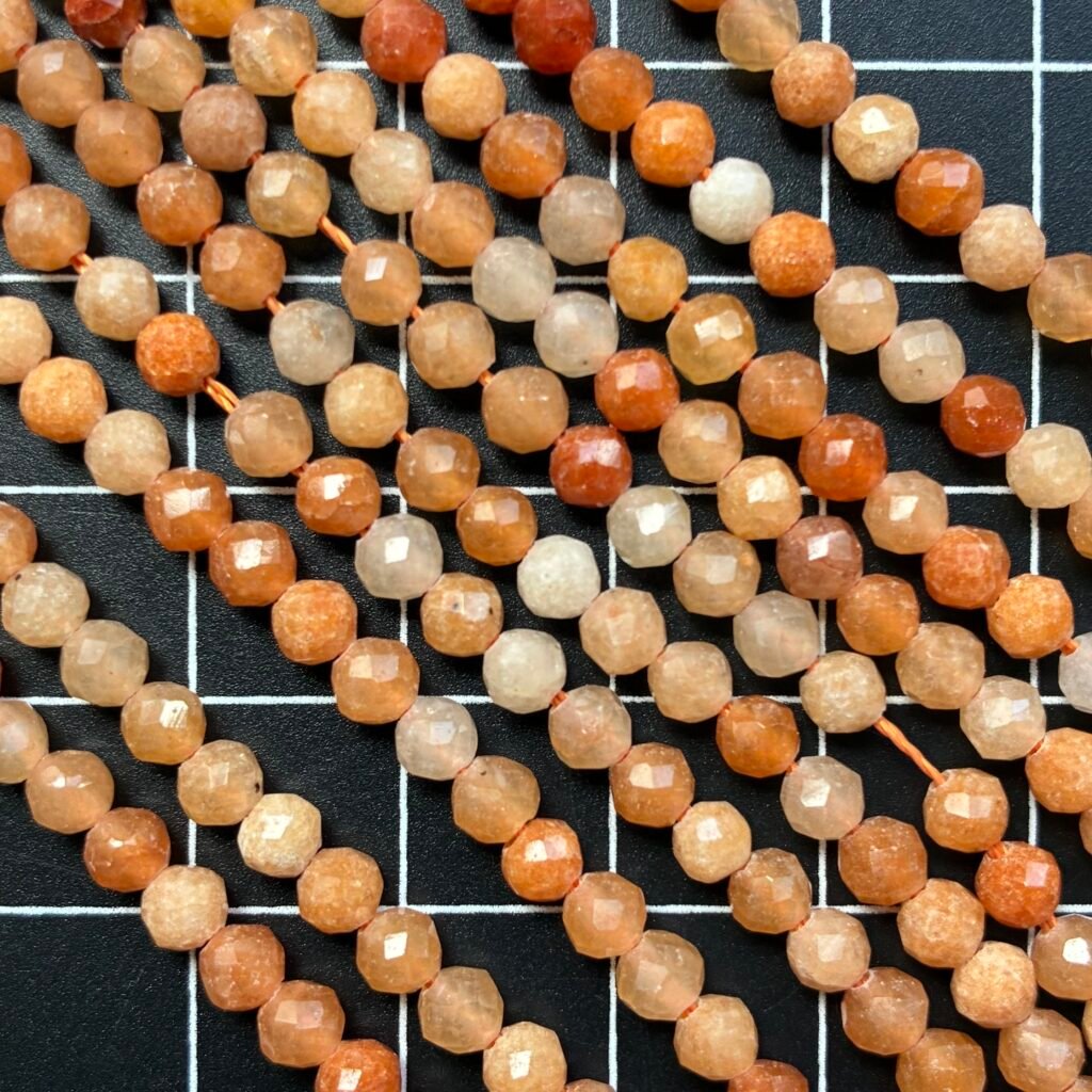 Sunstone 4 MM Faceted Round