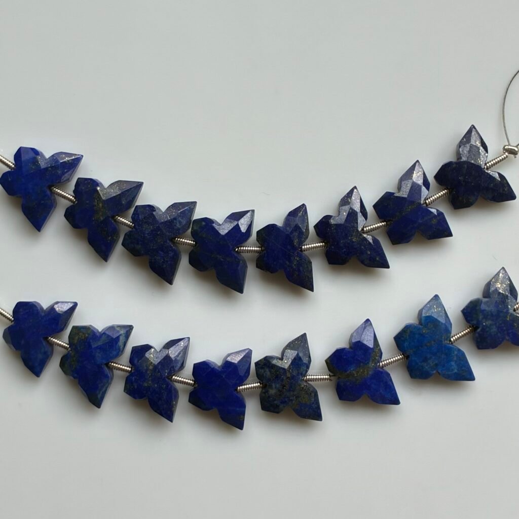 Lapis Butterfly Carving, 9cm , 14*10*6mm