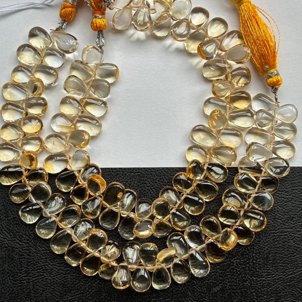 Citrine Pear,22Cm