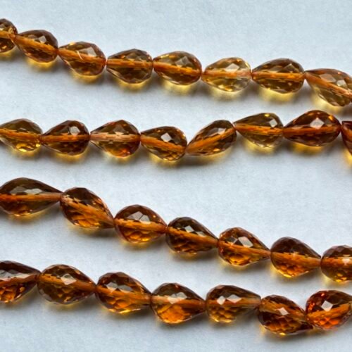 Citrine Dark Drops Full Drill, 21Cm