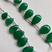 Green Onyx,Pear Xl Size