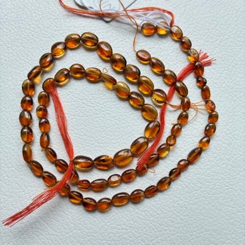 Citrine Dark Oval,25M