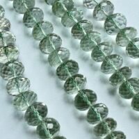 Green Amethyst, Rondell,22cm