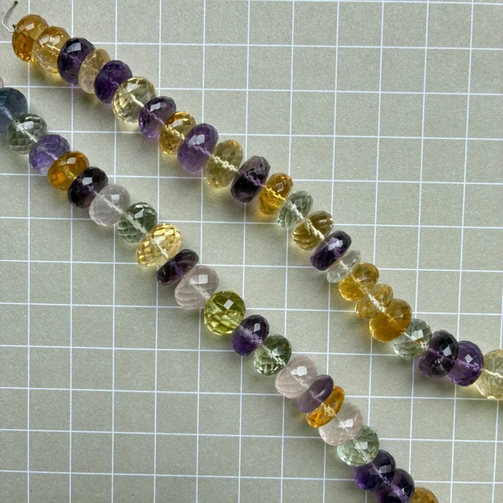 Basis Mix Gemstone, Round Xl,10*13mm,18cm