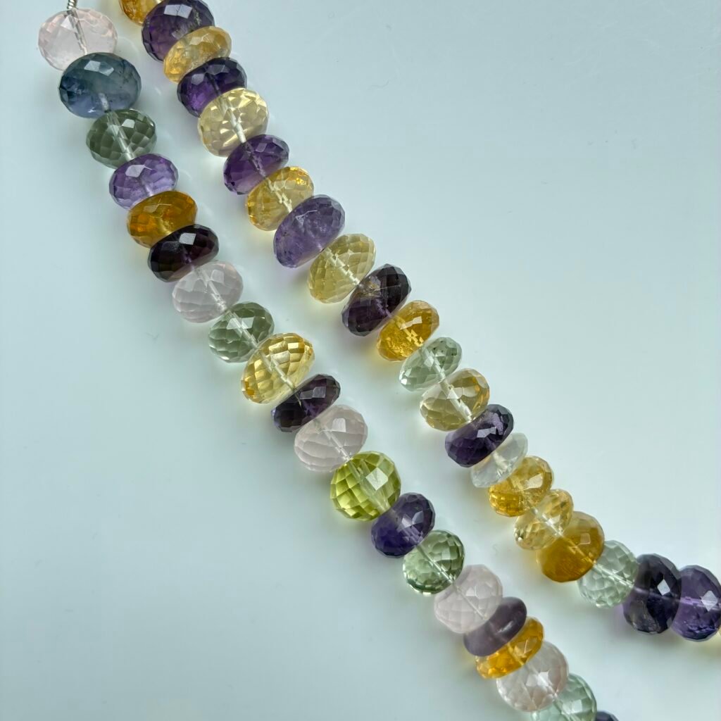 Basis Mix Gemstone, Round Xl,10*13mm,18cm