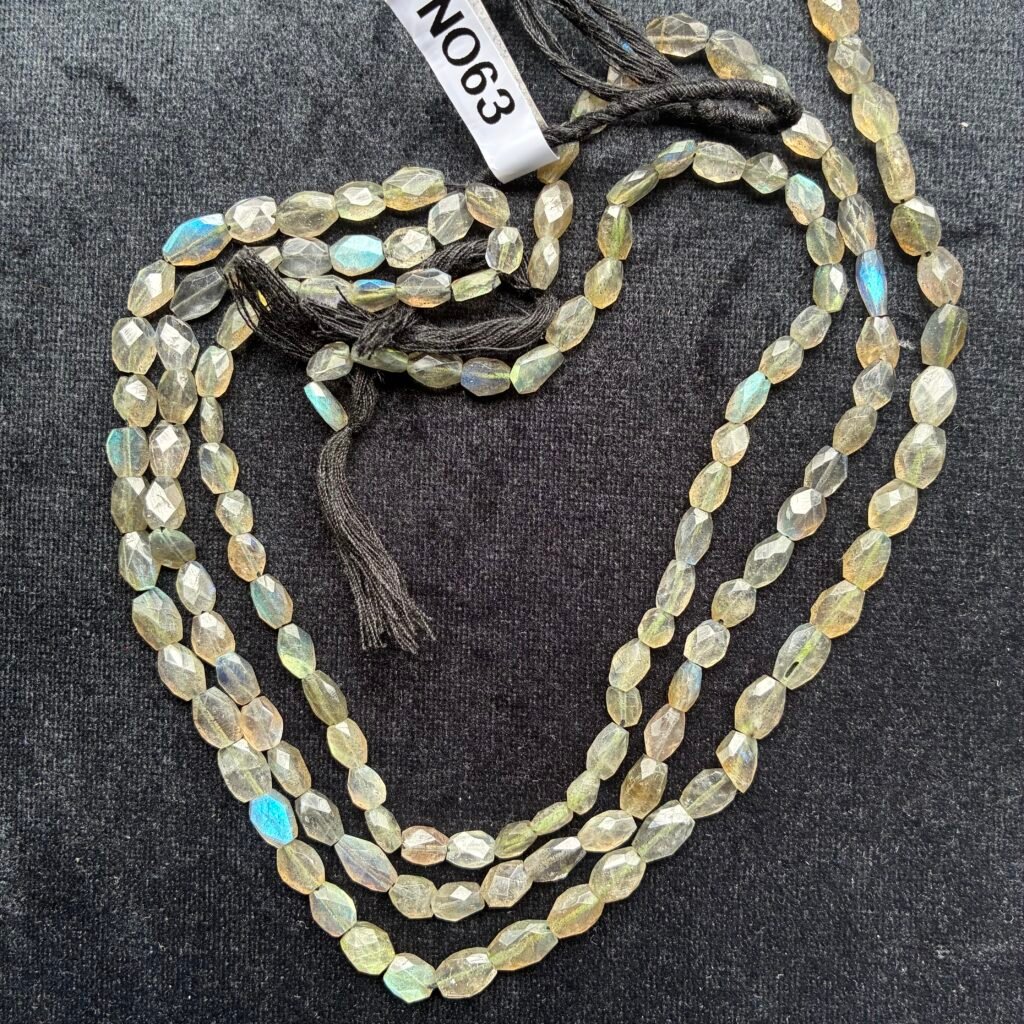 Labradorite Faceted Oval, 33 cm, 6.6*4.8*3.4 mm- 8.3*5.5*3mm