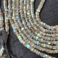Labradorite Pipe Shape, 3.6*3mm, 35 CM