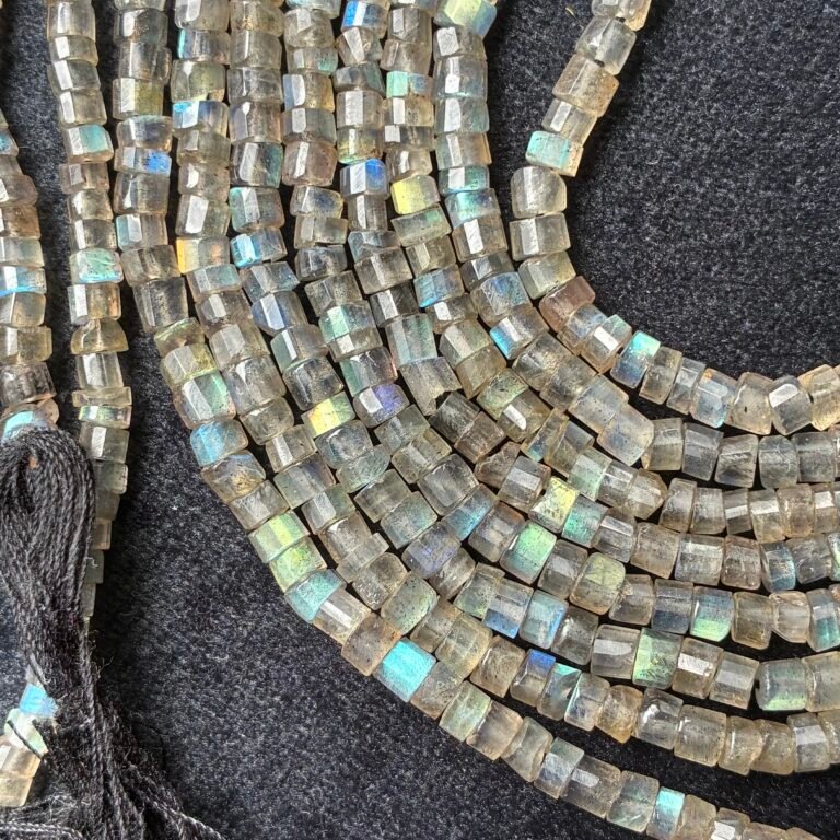 Labradorite Pipe Shape, 3.6*3mm, 35 CM