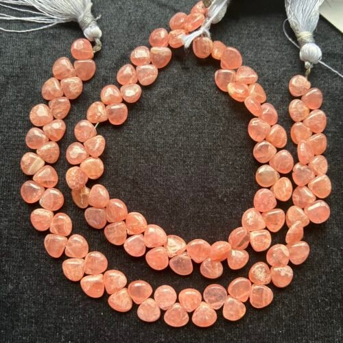 Rhodocrosite, Smooth Maron, 21 cm, 6.9*7.1*3 mm
