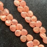 Rhodocrosite, Smooth Maron, 21 cm, 6.9*7.1*3 mm