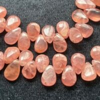 Rhodocrosite, smooth pear, 21 cm, 6.6*4.5*2.6mm