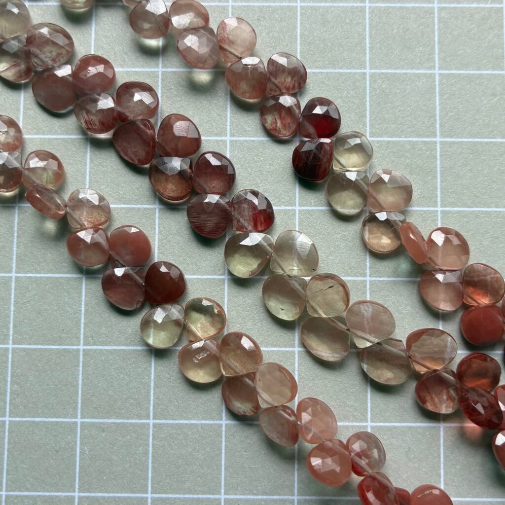 Andesine, Faceted maron, 22Cm, 7*6mm