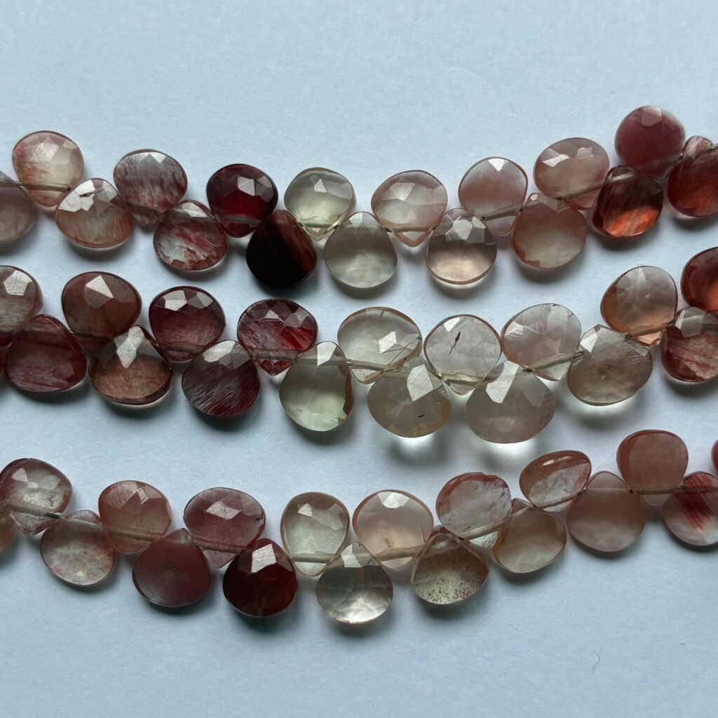 Andesine, Faceted maron, 22Cm, 7*6mm