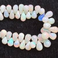 Ethiopian Opal, Smooth Drops, 25 Cm,12*6.5 - 7.5*4.8 mm