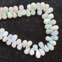 Ethiopian Opal, Smooth Drops, 26 cm, 8*6*4.8 - 6.8*4.5 mm