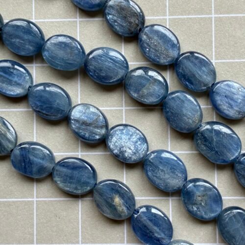 Kyanite, Oval Shape, 42 cm, 10*8*3.8 Mm