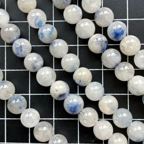Dumortierite, Round 7.5 -- 9 Mm, 41 Cm