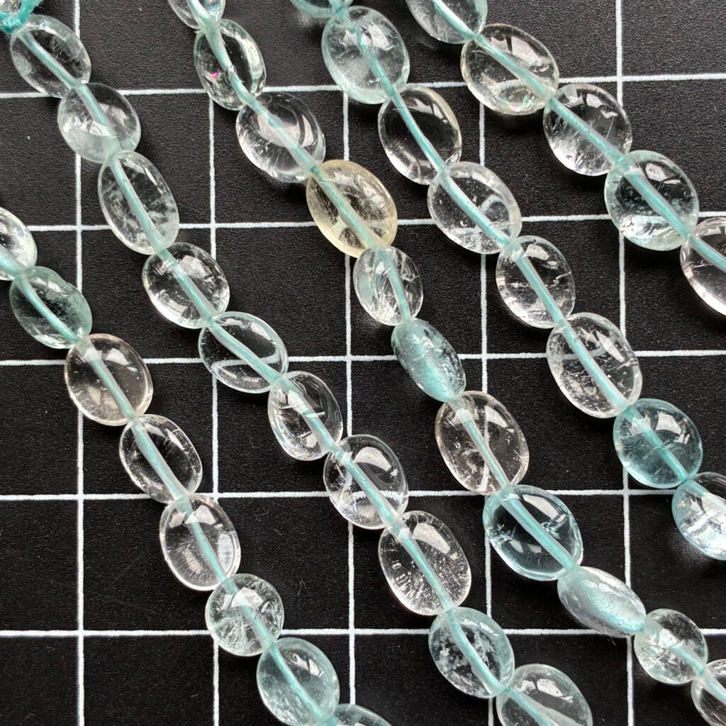 Beryl Oval,  8*6*3.8--6.4*5.3*2.8 mm, 19 cm