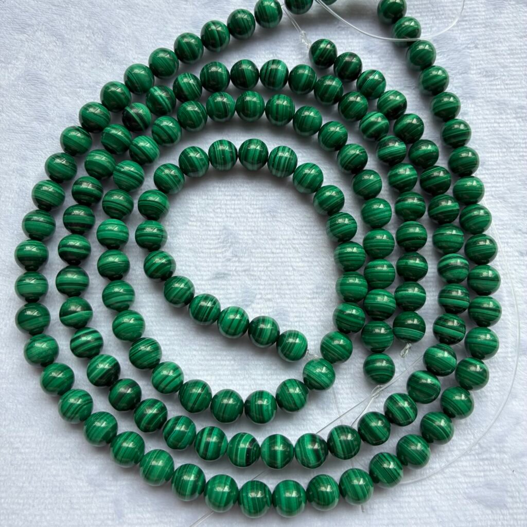 Malachite, Round 8- 8.5 mm, 40 cm