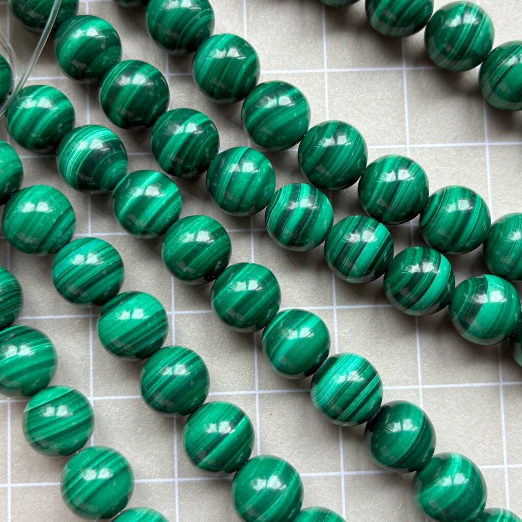 Malachite, Round 8- 8.5 mm, 40 cm