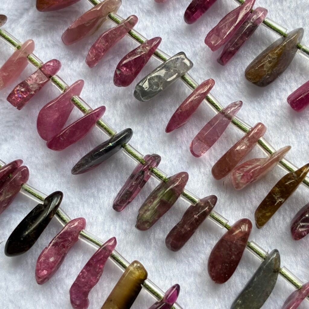 Tourmaline, Stick, 40 Cm, 14*4mm - 7*3mm