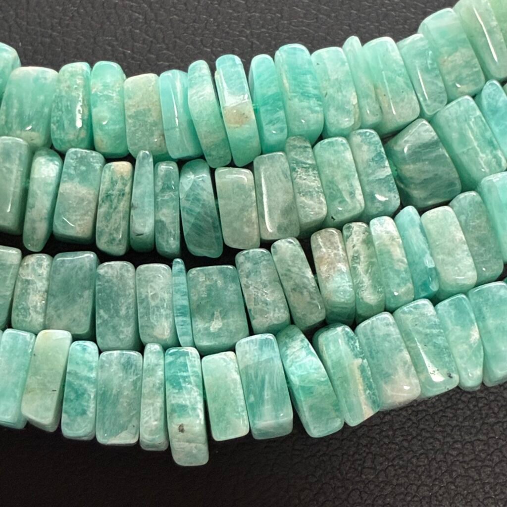 Amazonite Sazare Shape, 46cm, 5*3mm