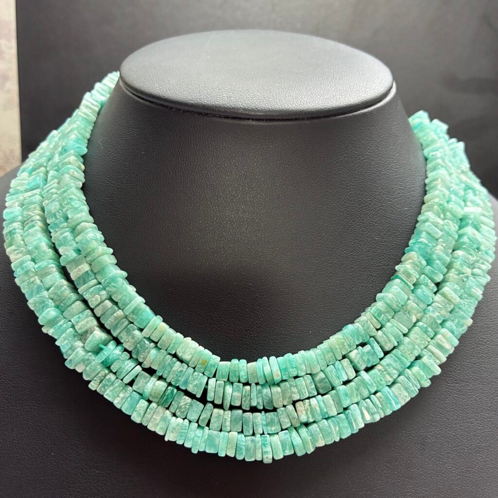 Amazonite Sazare Shape, 46cm, 5*3mm