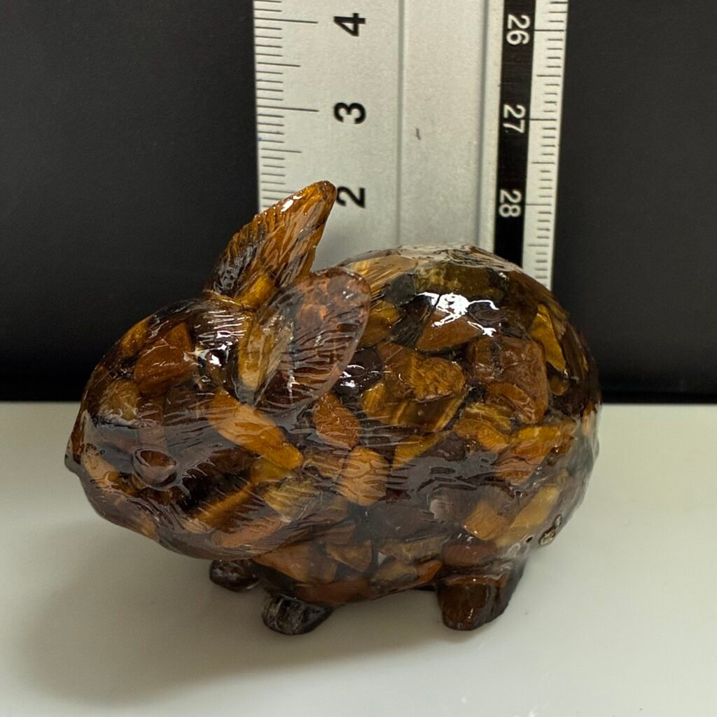 Rabbit, 5*4.5 Cm, Tiger Eye