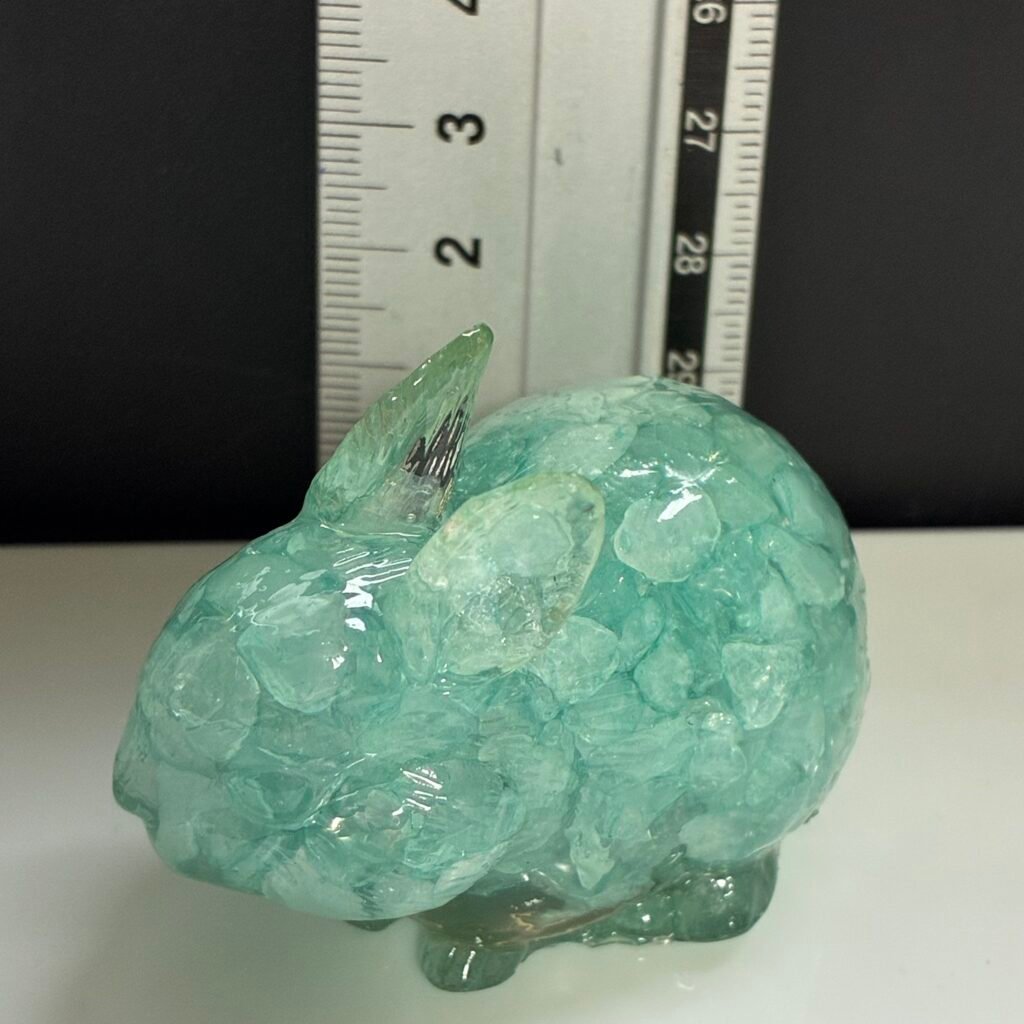 Rabbit, 5*4.5 Cm, Amazonite