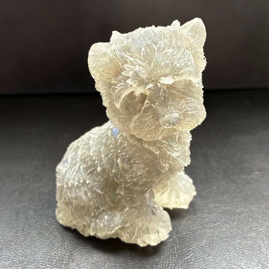Dog, 7.5*5.5 Mm, Grey