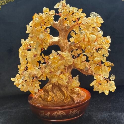 Citrine Money Tree, 26 Cm *24 Cm