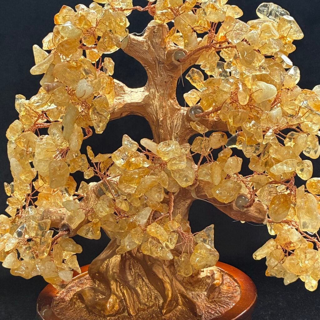 シトリンマネーツリー、26cm×24cm
