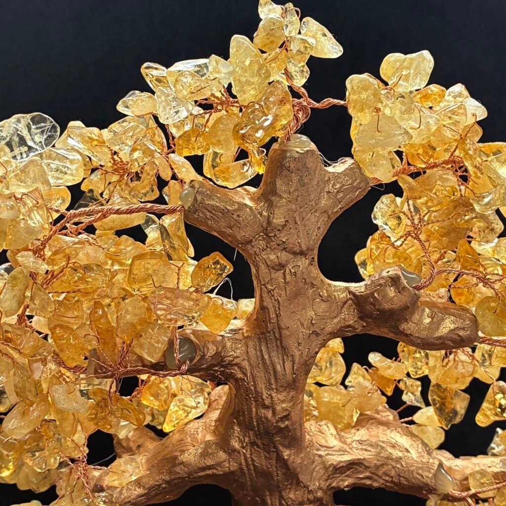 シトリンマネーツリー、26cm×24cm