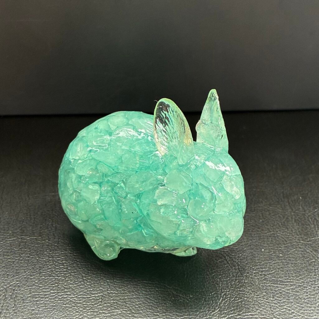 Rabbit, 5*4.5 Cm, Amazonite
