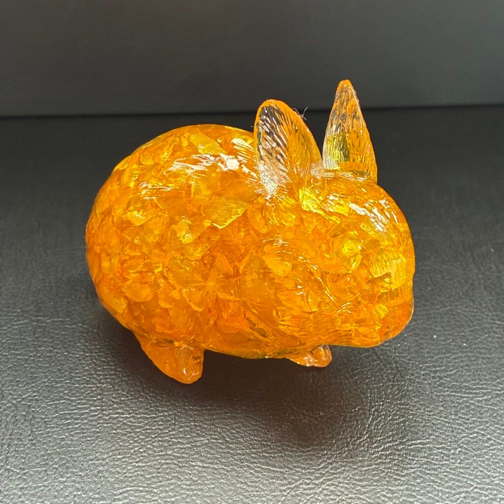 Rabbit, 5*4.5 Cm, Yellow