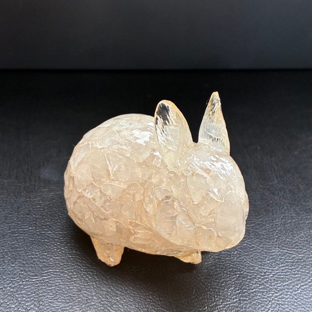 Rabbit, 5*4.5 Cm, Crystal