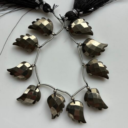 Pyrite, Wing , 10 Beads , 15.7*10.6mm