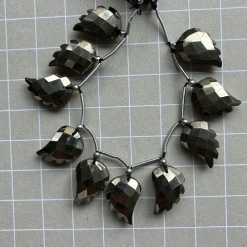Pyrite, Wing , 10 Beads , 15.7*10.6mm