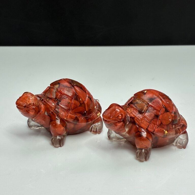 Turtle, 5*3 Cm, Red Sunstone