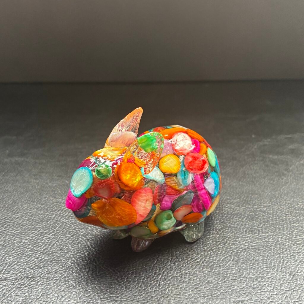 Rabbit, 5*4.5 Cm, Colorful