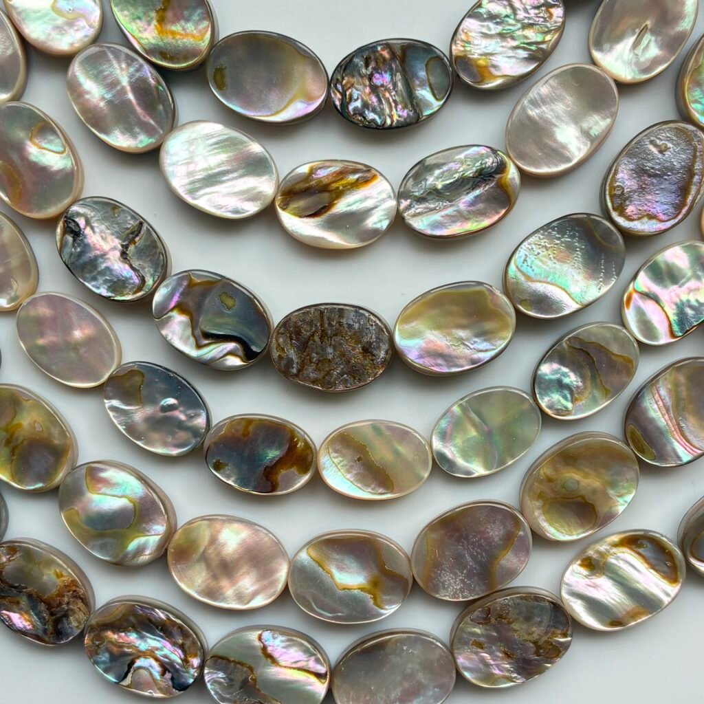 Abalone Shell, Oval, 37 Cm, 14*10*3 Mm