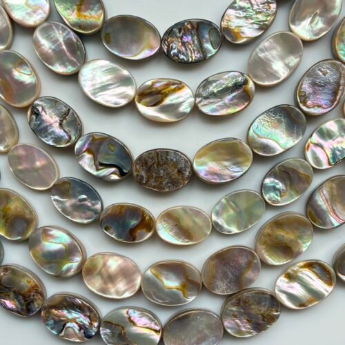 Abalone Shell, Oval, 37 Cm, 14*10*3 Mm