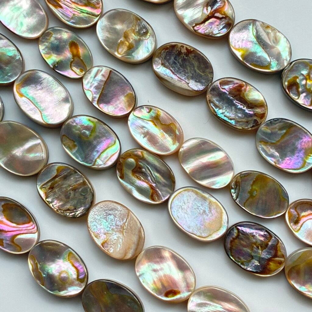 Abalone Shell, Oval, 37 Cm, 14*10*3 Mm