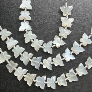 White Moonstone, Butterfly, 13cm , 13.8*9.6mm