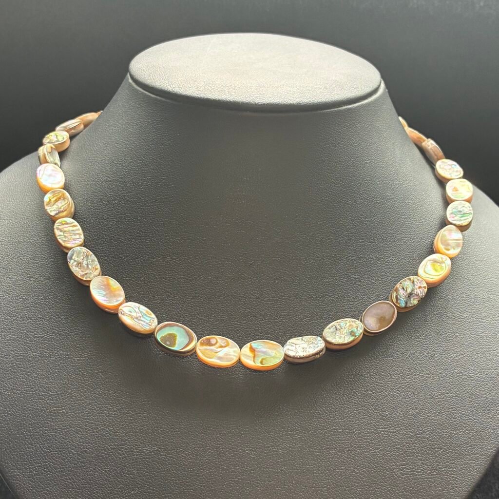 Abalone Shell, Oval, 38 Cm, 12.5*8*3 Mm