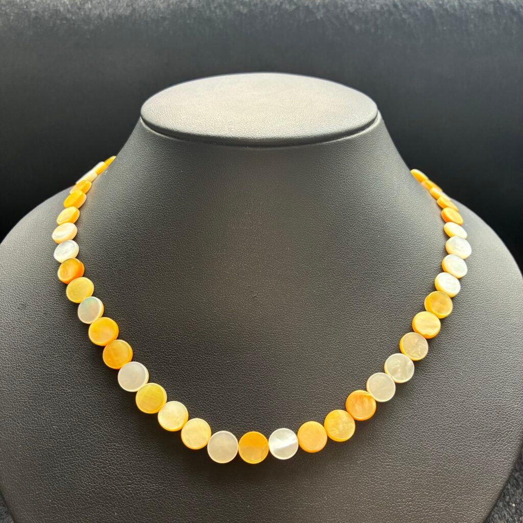 Mother of Pearl , Australia Shell, Coin Shape, 42 Cm, 8-8.5 Mm
